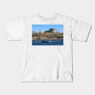 Fishing Boats in Newport Kids T-Shirt